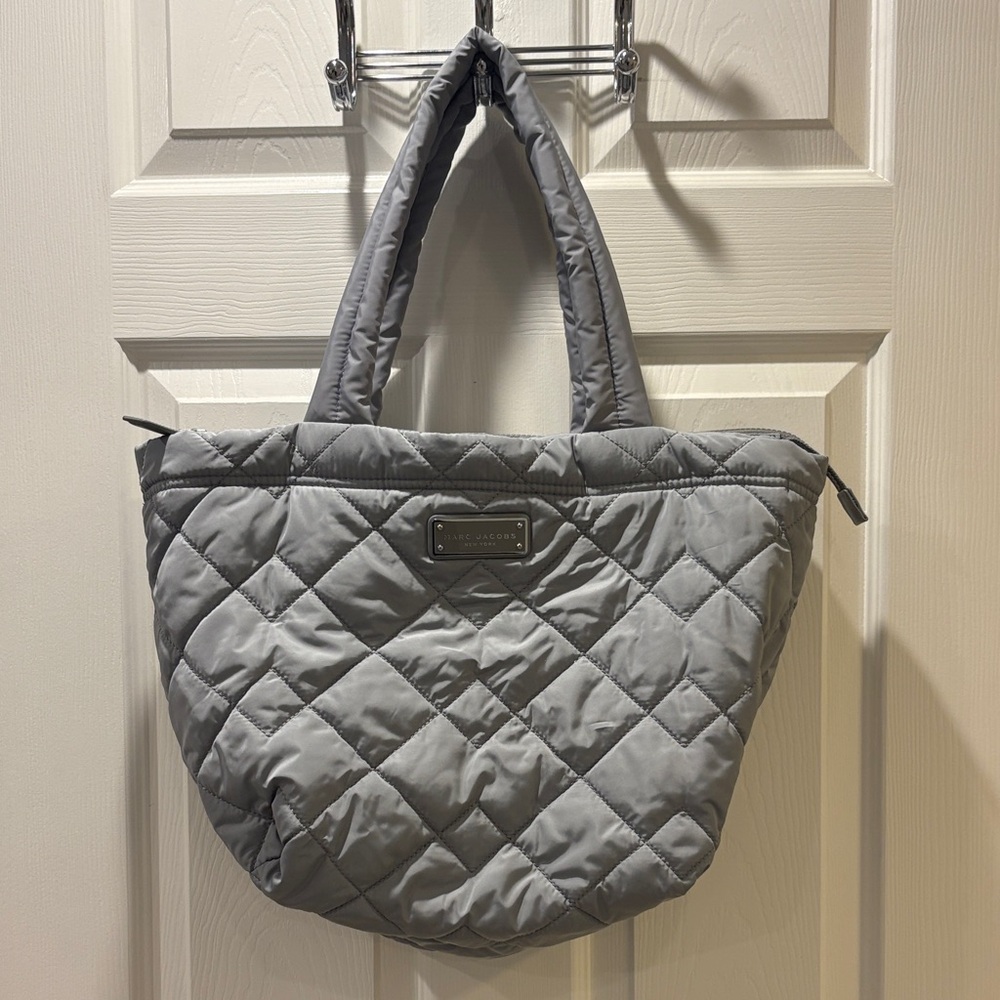 Marc Jacobs Quilted light blue Tote Bag